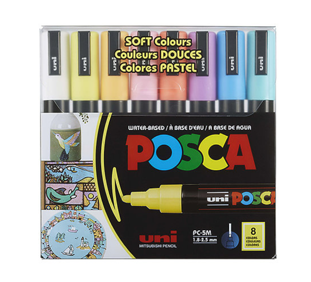 Assorted Colors - Multi Pastel Compressed Chalk Sticks 12/Pkg - General Pencil